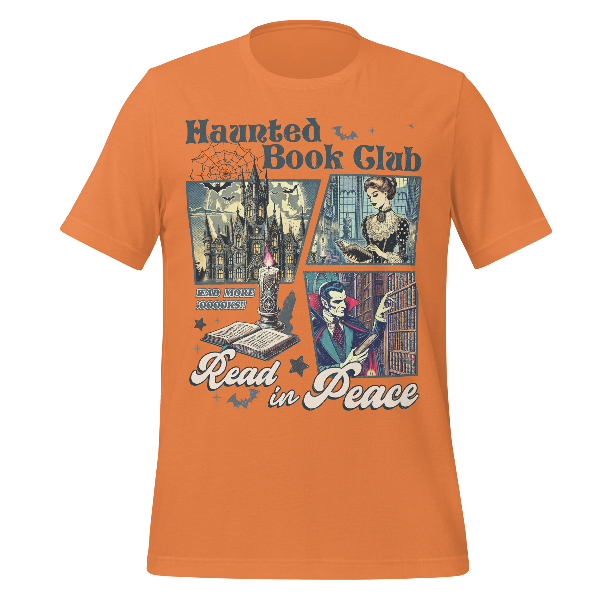 Haunted Book Club Tee - MagicMerchEmporium