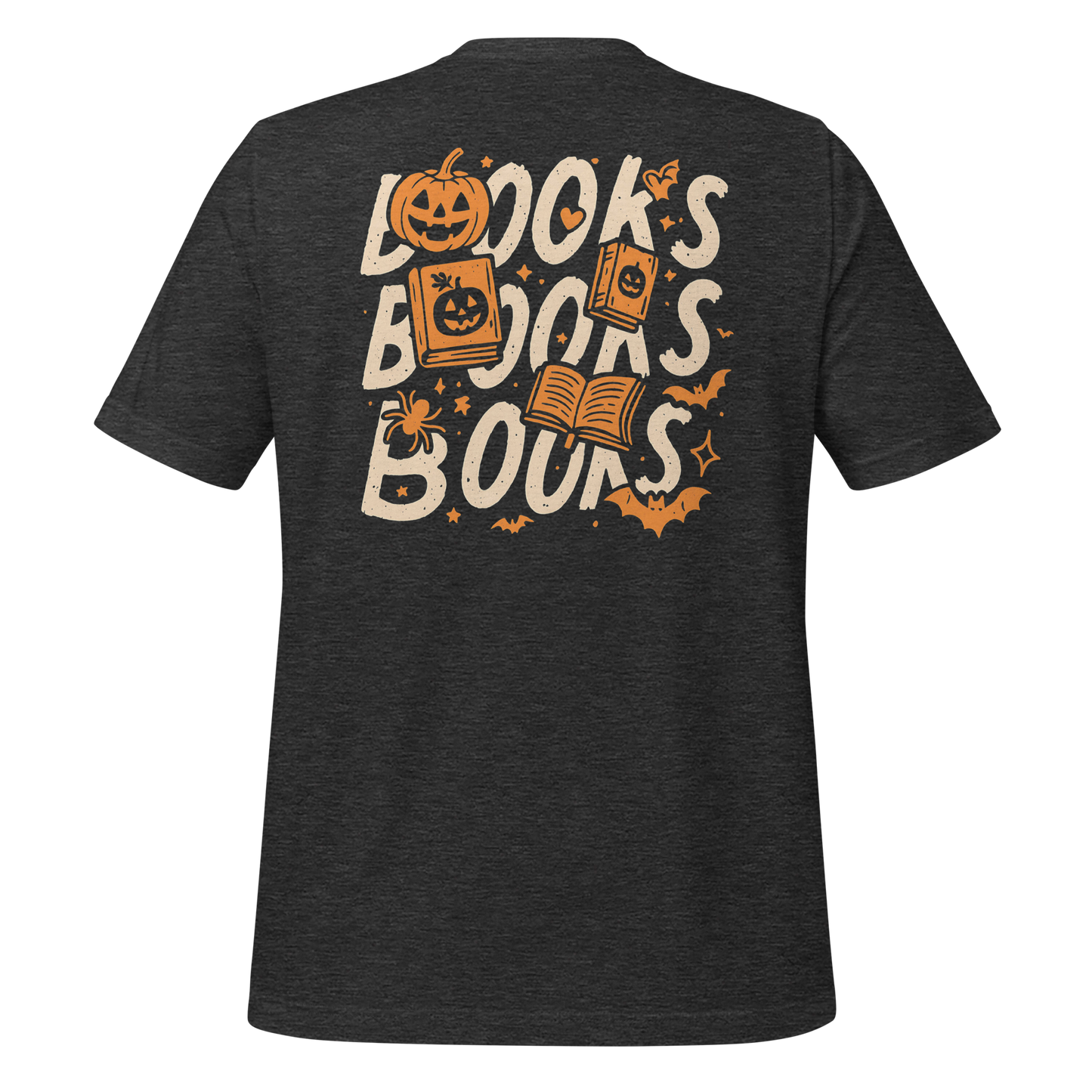 Books & Pumpkins Halloween Tee