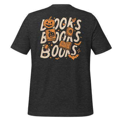 Books & Pumpkins Halloween Tee