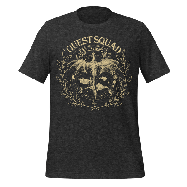 Ridoc Quest Tee in Dark Grey Heather