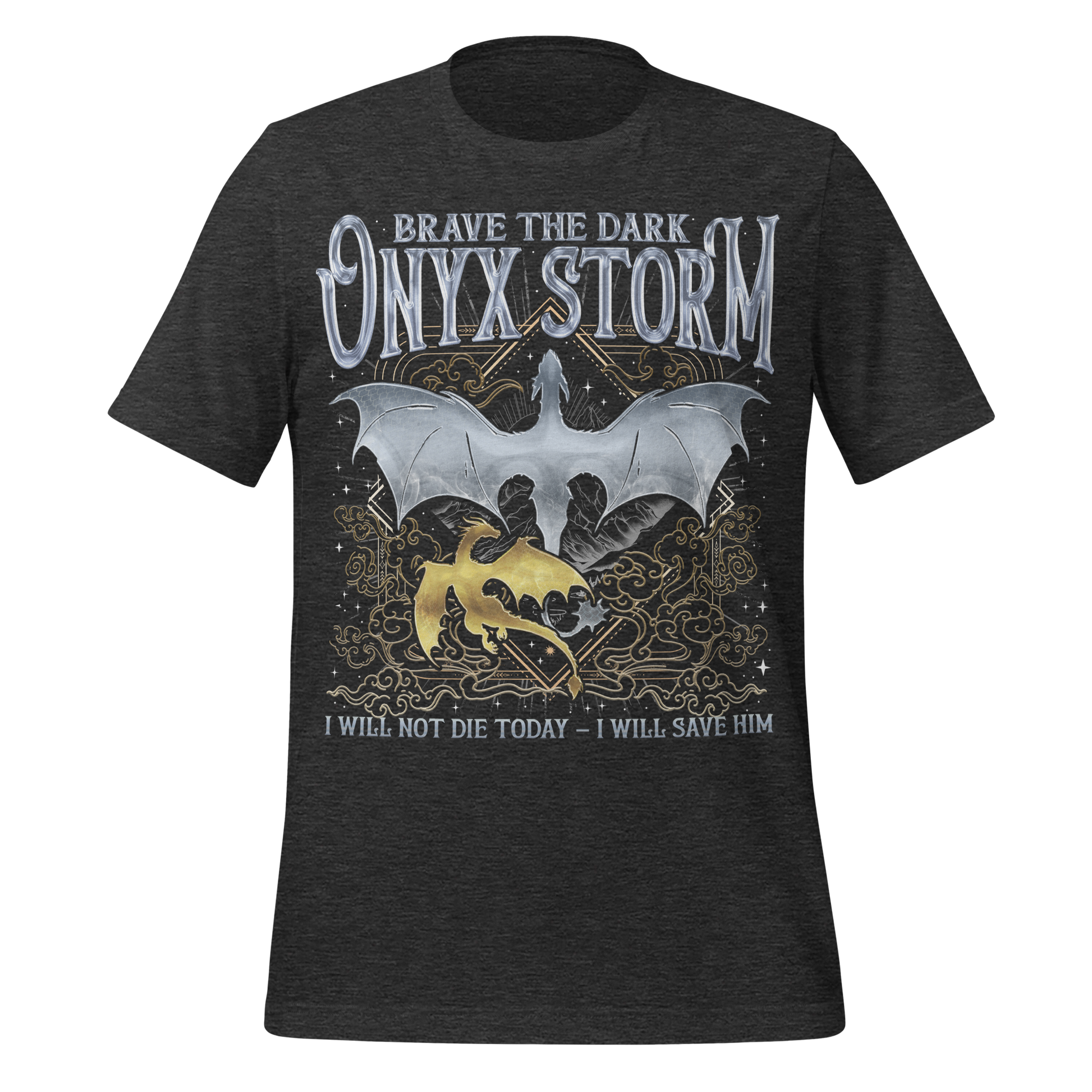 Brave The Dark Onyx Storm Tee - MagicMerchEmporium