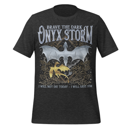 Brave The Dark Onyx Storm Tee - MagicMerchEmporium