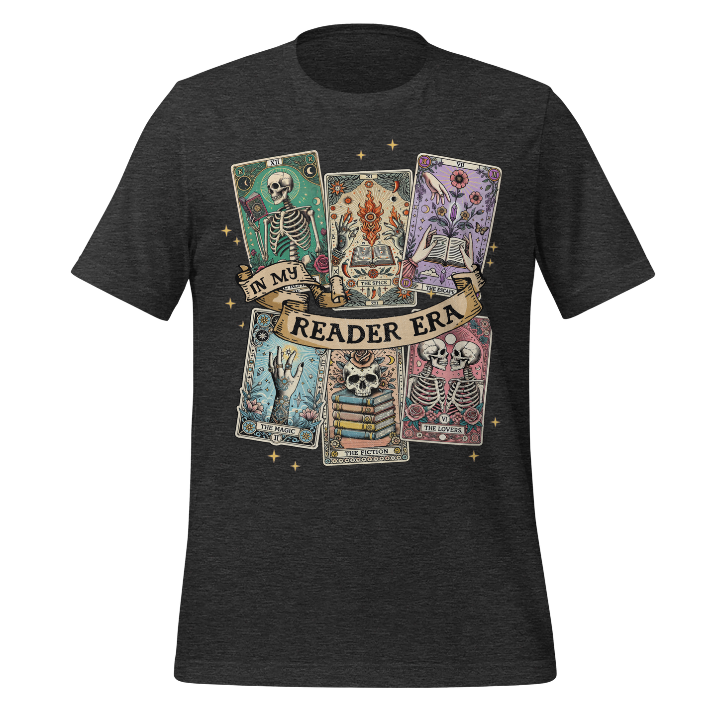 Halloween Tarot Book Club Tee - MagicMerchEmporium