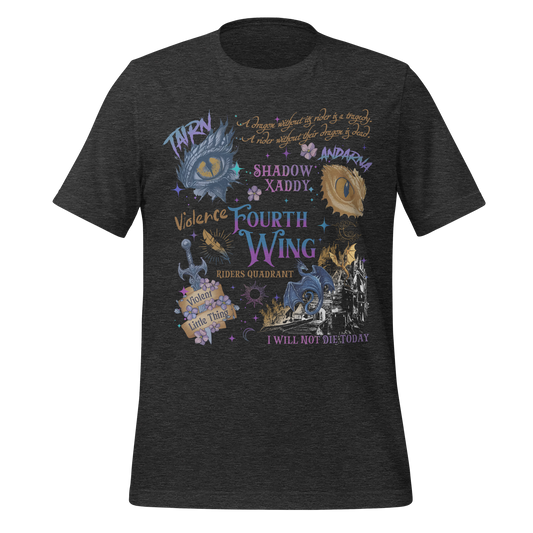 Fourth Wing Riders Tee - MagicMerchEmporium