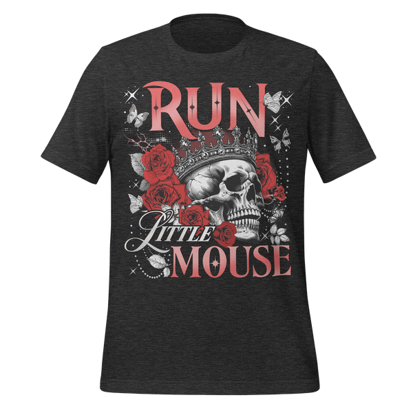 “Haunting Adeline” Zaddy Romance Tee in Dark Grey Heather