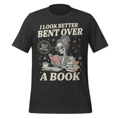 Smut Reader Skeleton Tee - MagicMerchEmporium