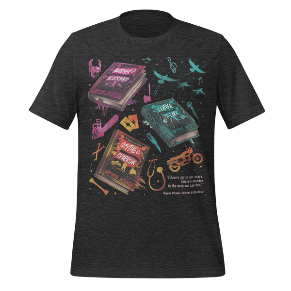 Brynne Weaver Book Tee in Black