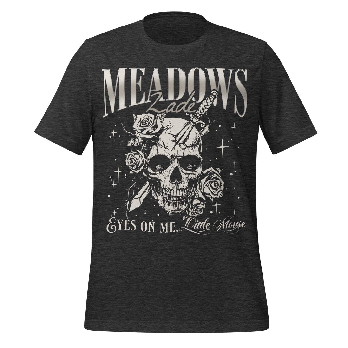 Zade Meadows Skull & Roses Tee - MagicMerchEmporium