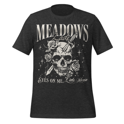 Zade Meadows Skull & Roses Tee - MagicMerchEmporium