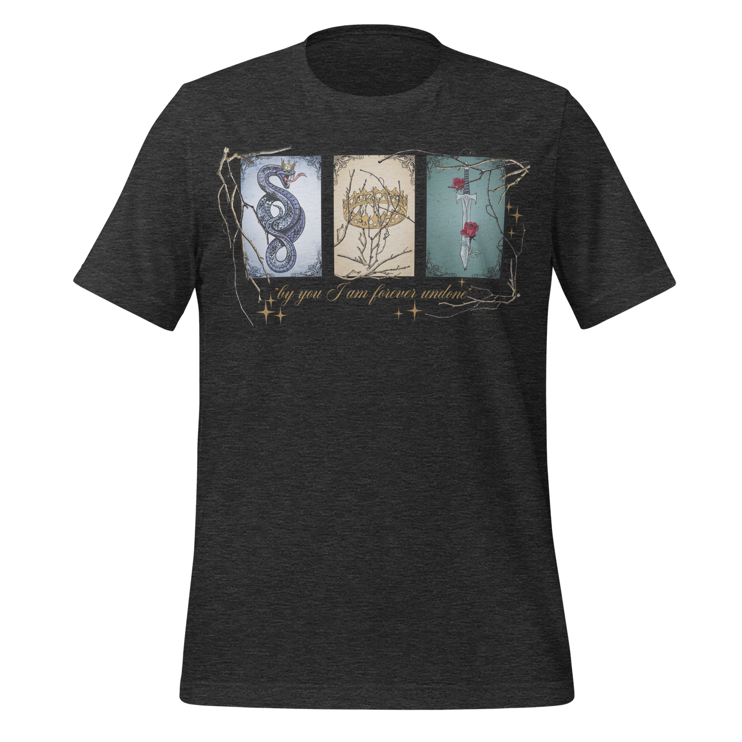 By You I Am Forever Undone Tee - MagicMerchEmporium