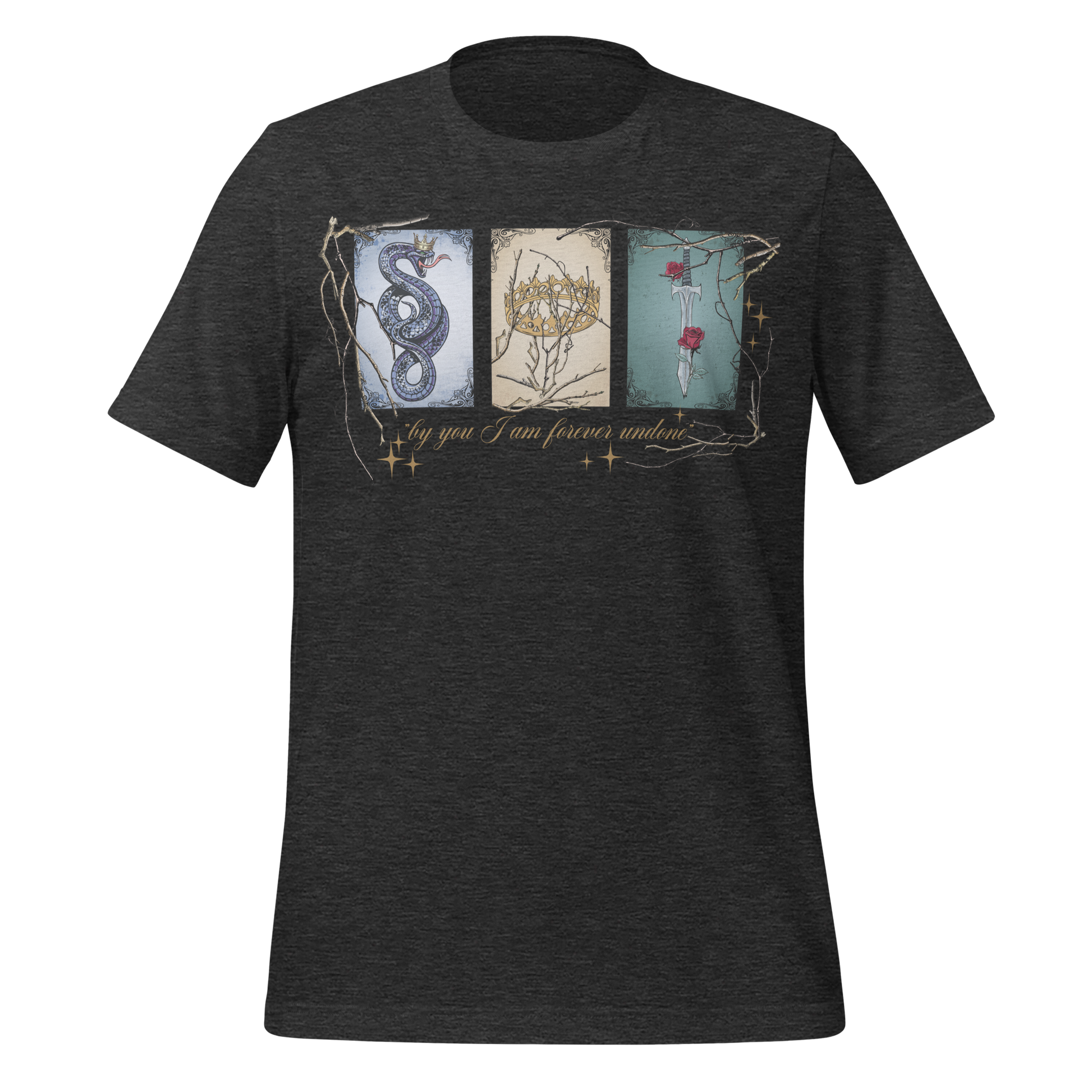 By You I Am Forever Undone Tee - MagicMerchEmporium