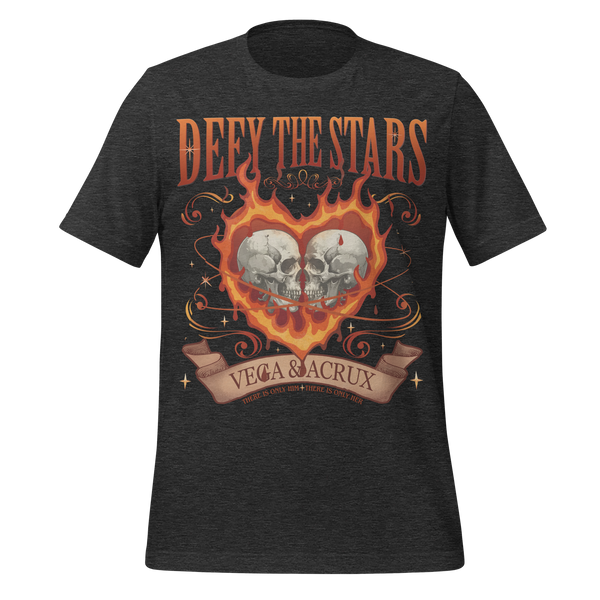 Defy the Stars Tee in Dark Grey Heather
