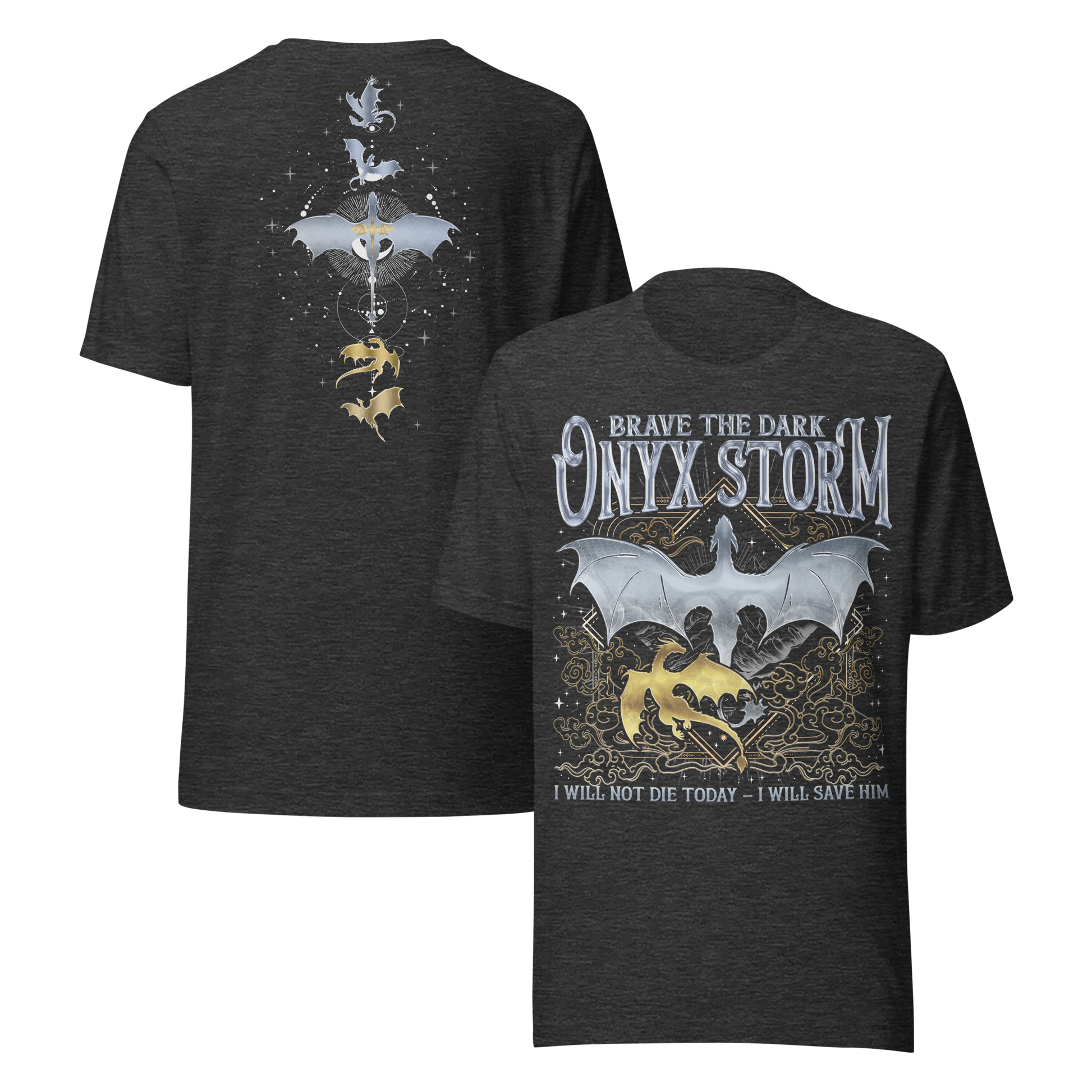 Brave The Dark Onyx Storm Tee - MagicMerchEmporium