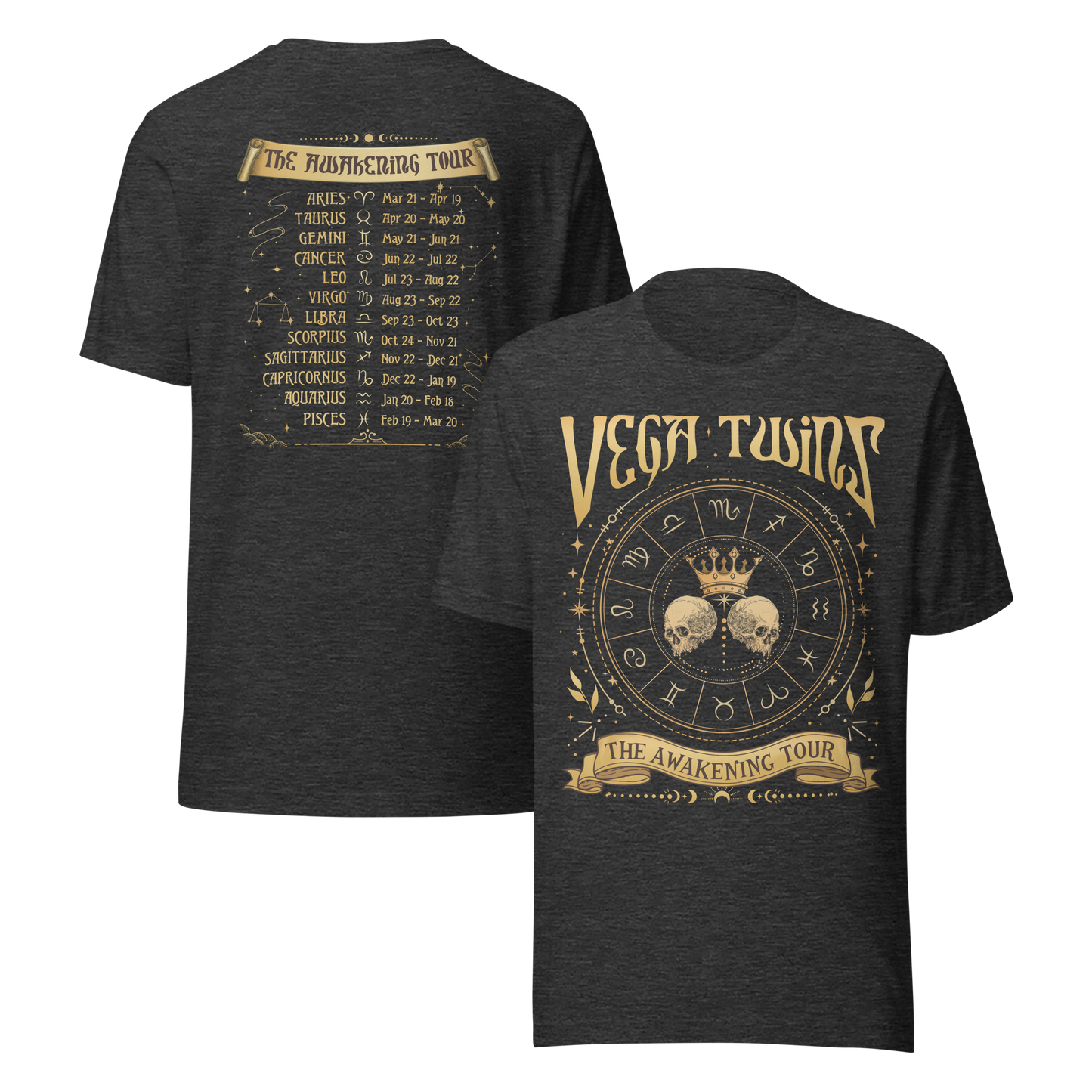 Zodiac Academy Dark Academia Tee