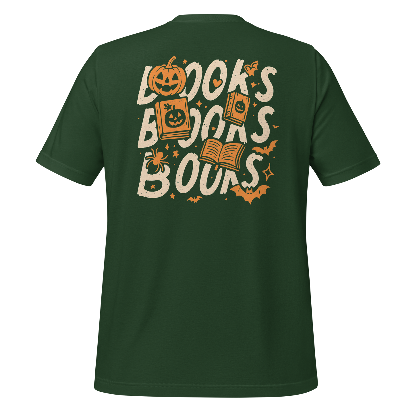 Books & Pumpkins Halloween Tee