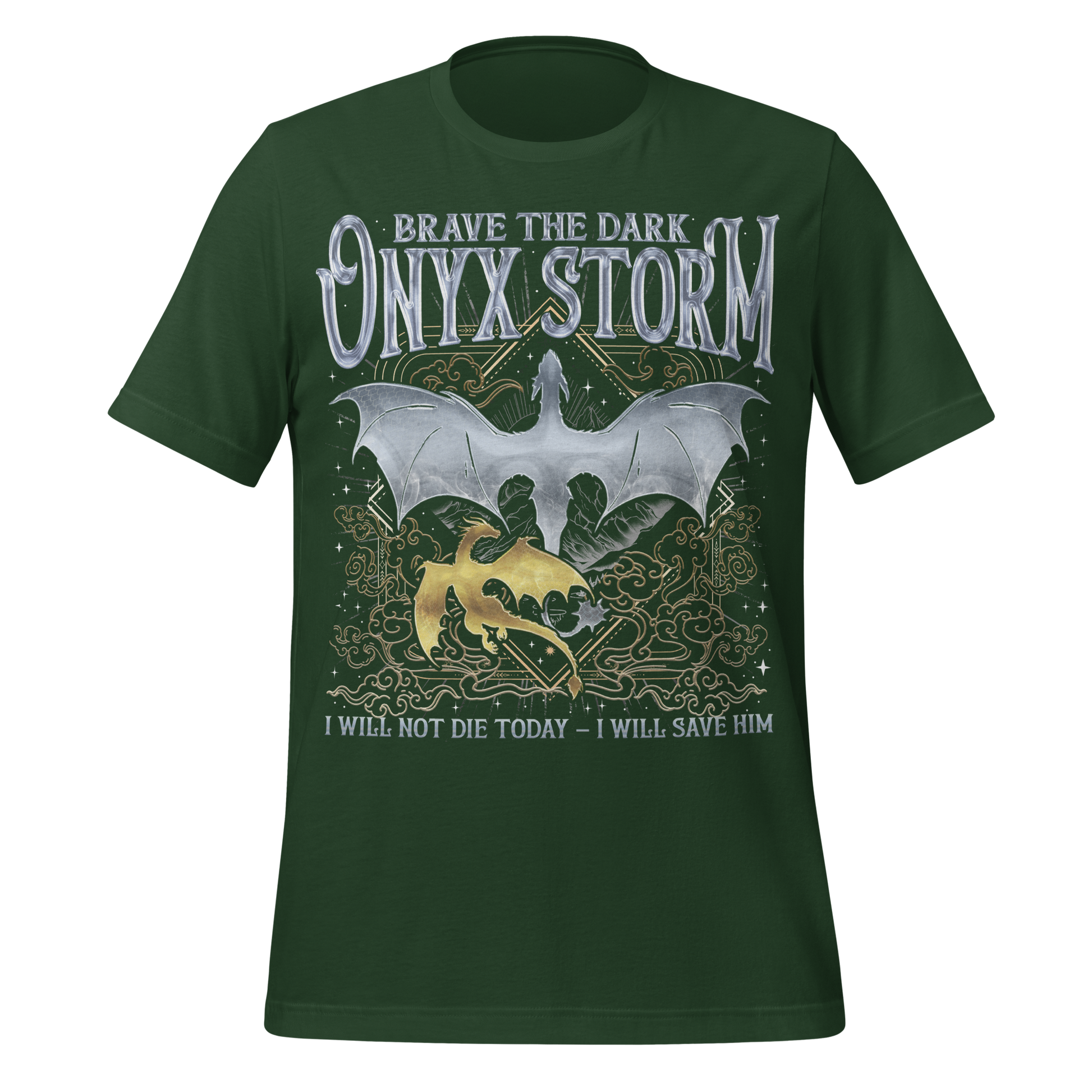 Brave The Dark Onyx Storm Tee - MagicMerchEmporium