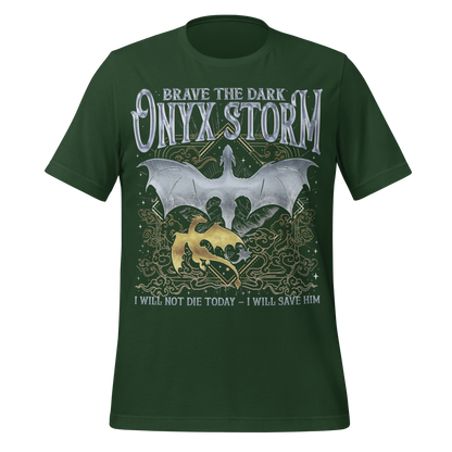 Brave The Dark Onyx Storm Tee - MagicMerchEmporium