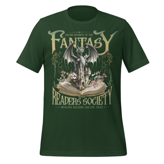 Fantasy Book Lover Tee - MagicMerchEmporium