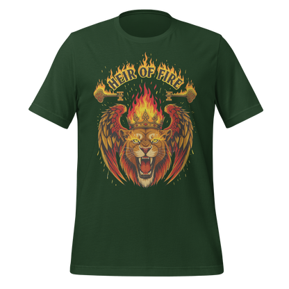 Heir Of Fire Crowned Lion Tee - MagicMerchEmporium