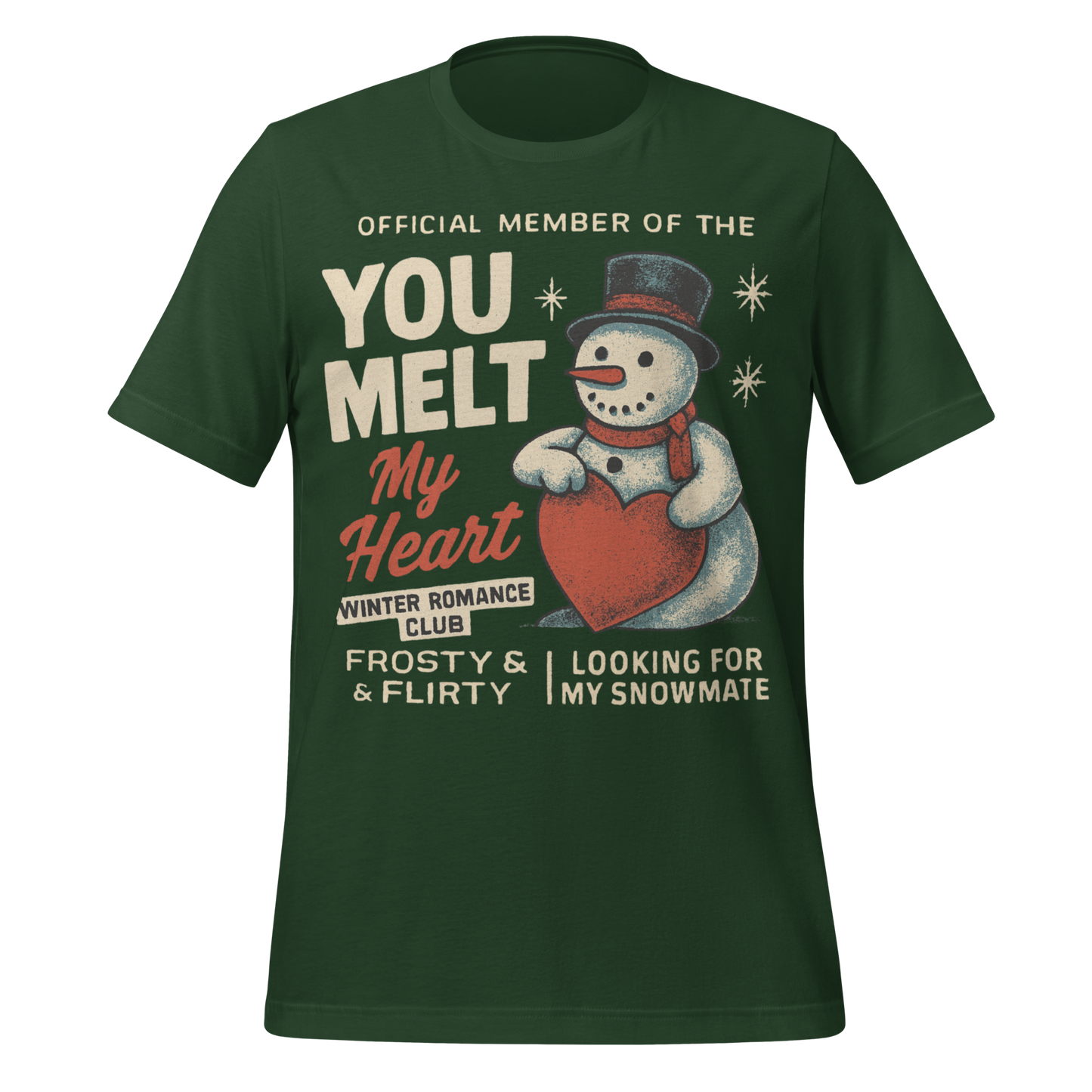 You Melt My Heart Winter Romance Club Official Member Tee