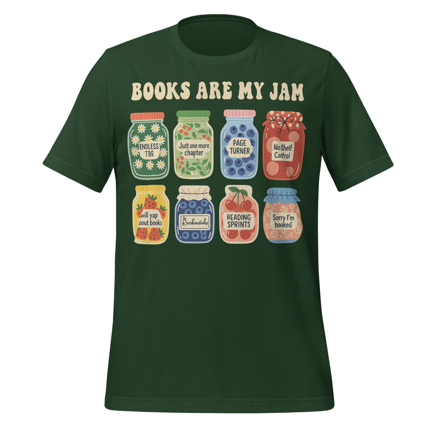 Books Are My Jam Tee