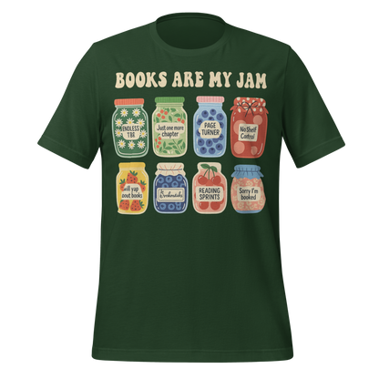Books Are My Jam Tee