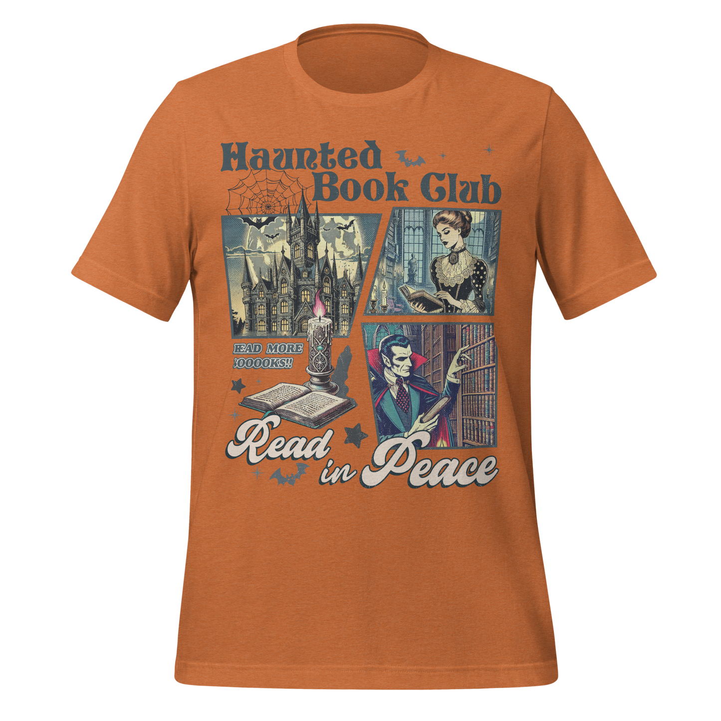 Haunted Book Club Tee - MagicMerchEmporium