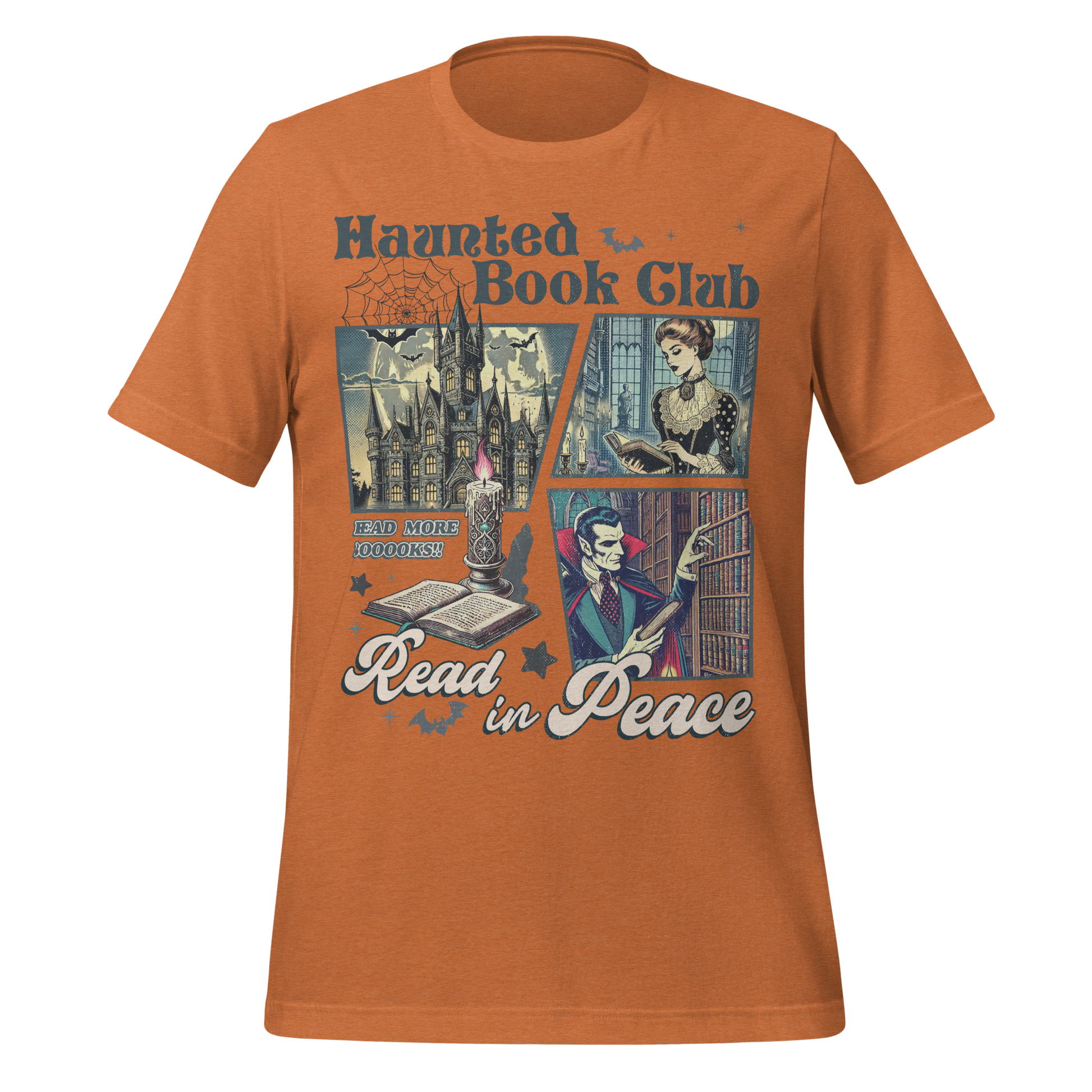 Haunted Book Club Tee - MagicMerchEmporium