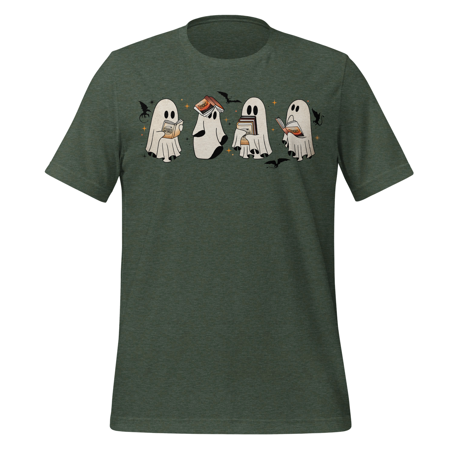Fourth Wing Ghost Book Tee