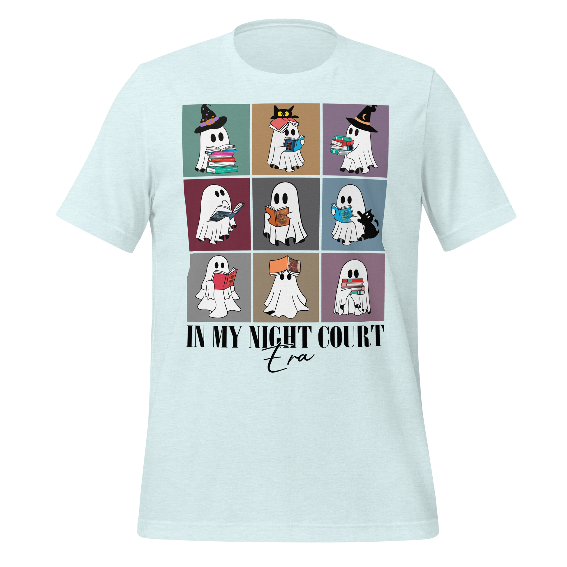 In My Night Court Era Ghosts Reading Books Design Tee - MagicMerchEmporium