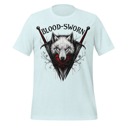 Blood Sworn Wolf and Swords Tee