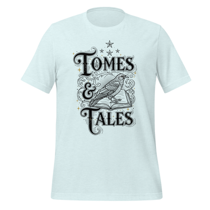 Tomes Tales Crow Tee - MagicMerchEmporium
