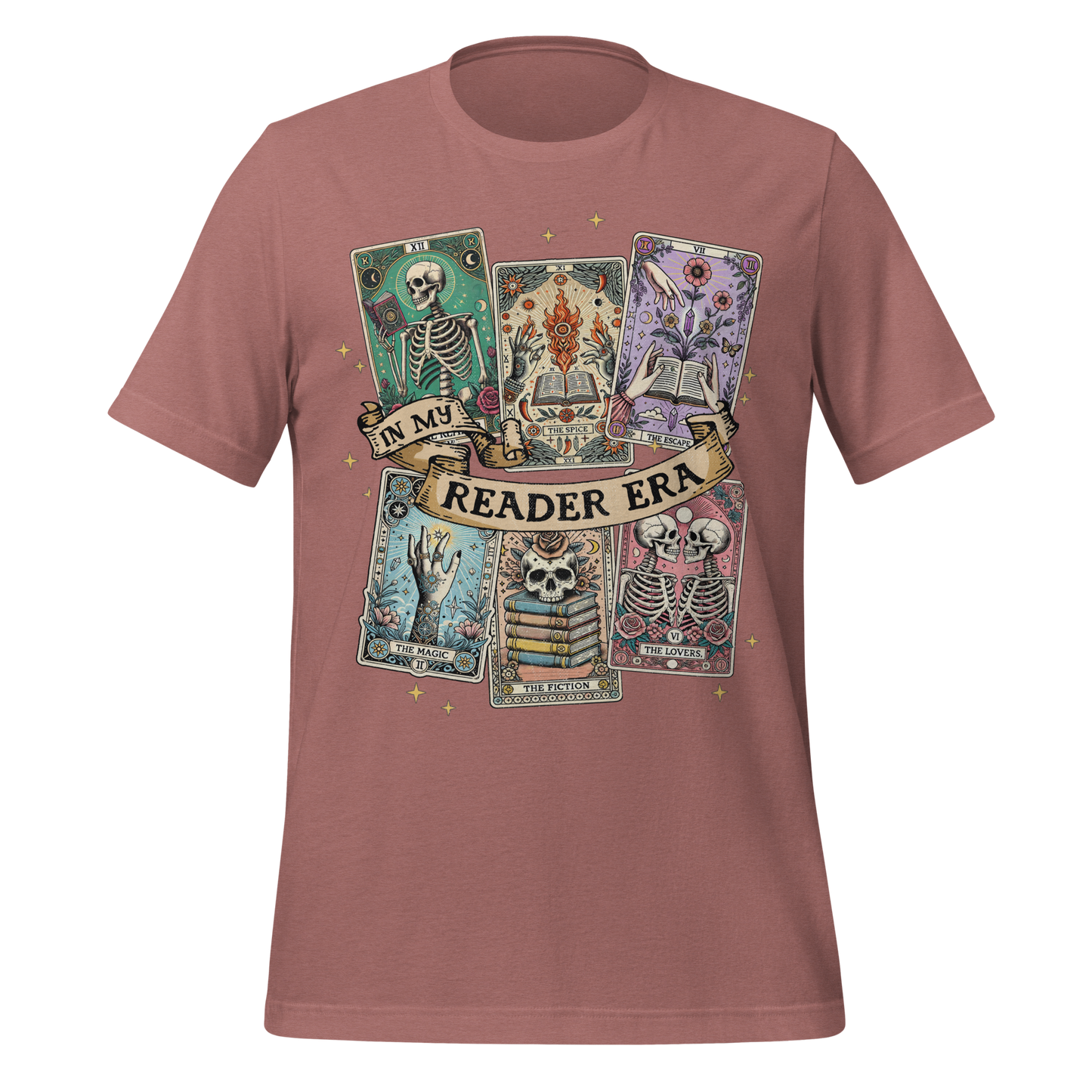 Halloween Tarot Book Club Tee - MagicMerchEmporium
