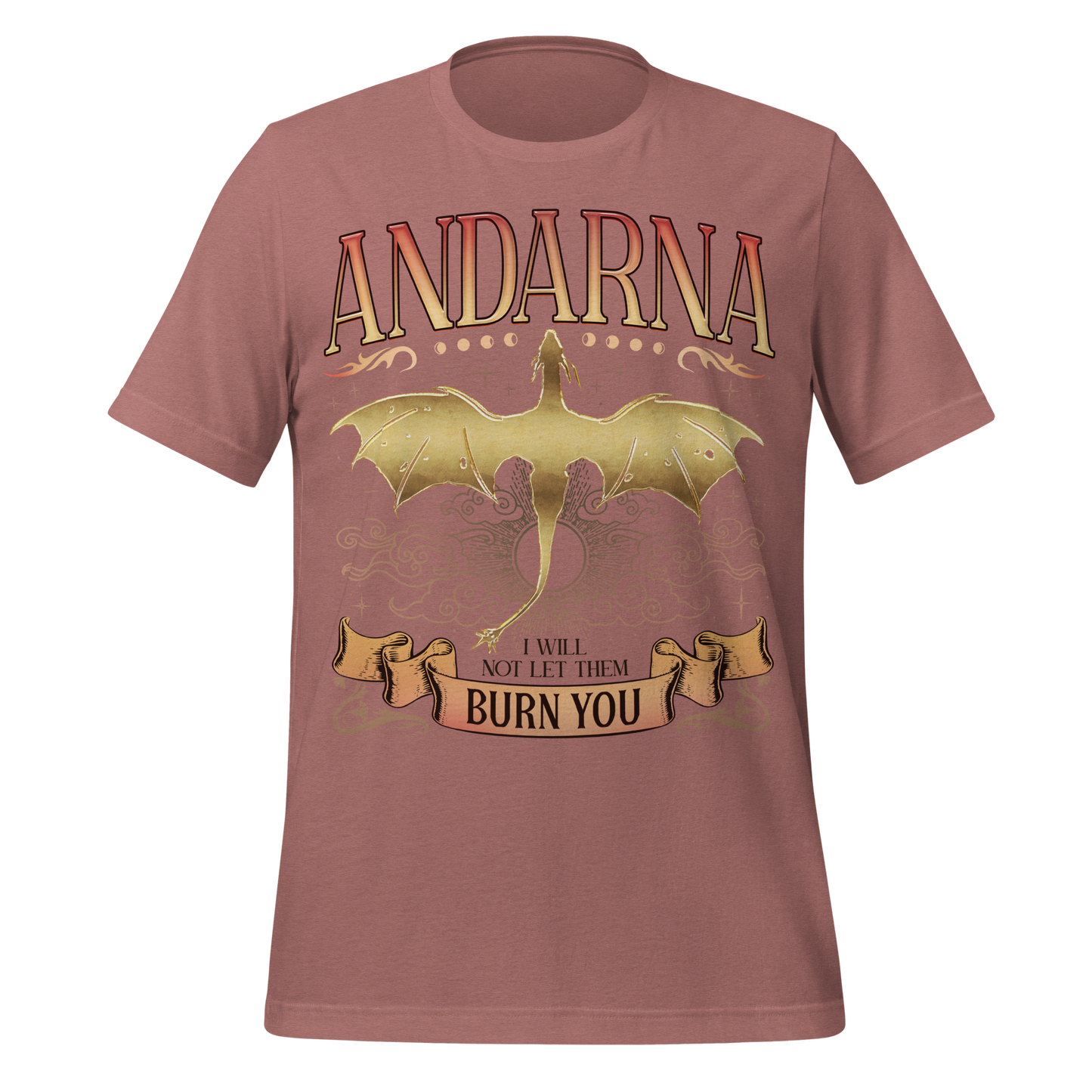 Golden Andarna Dragon Tee
