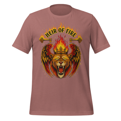 Heir Of Fire Crowned Lion Tee - MagicMerchEmporium