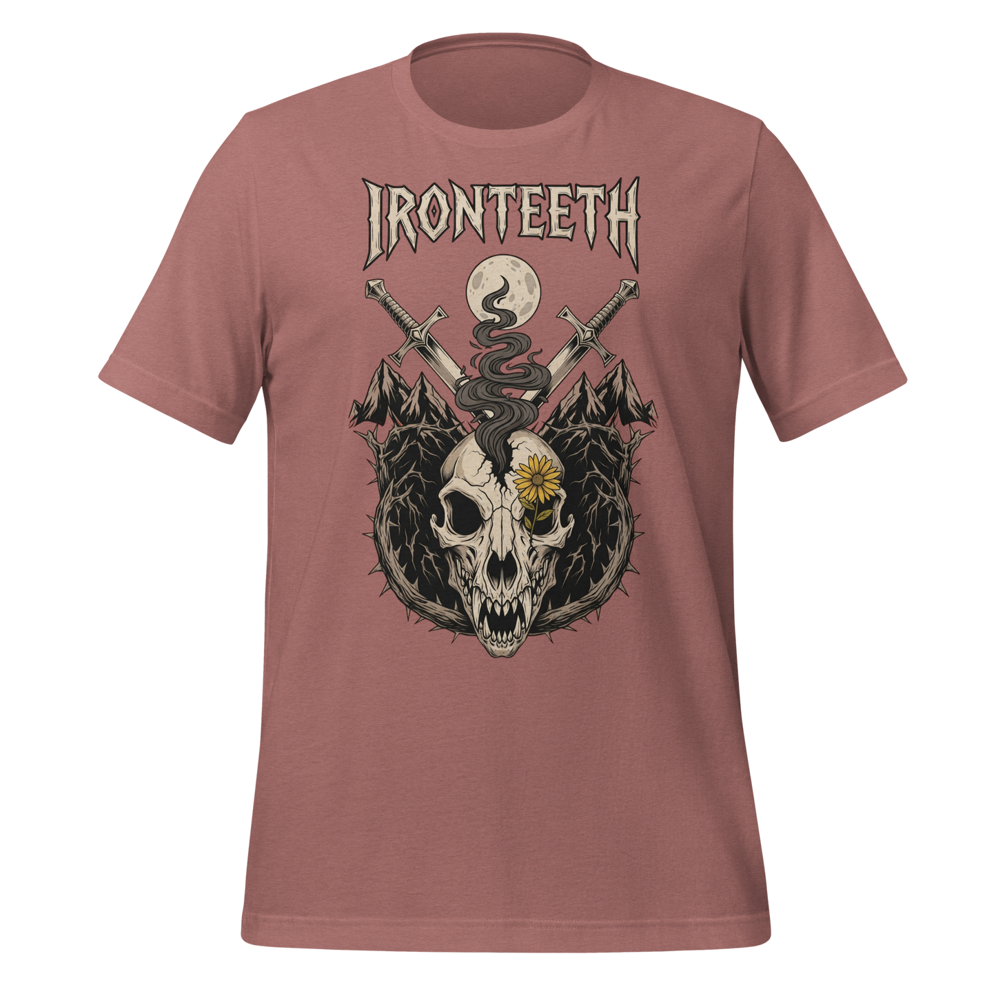 Ironteeth Skull with Swords Tee
