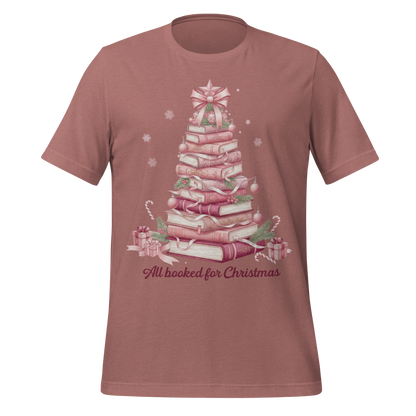 All Booked For Christmas Tee
