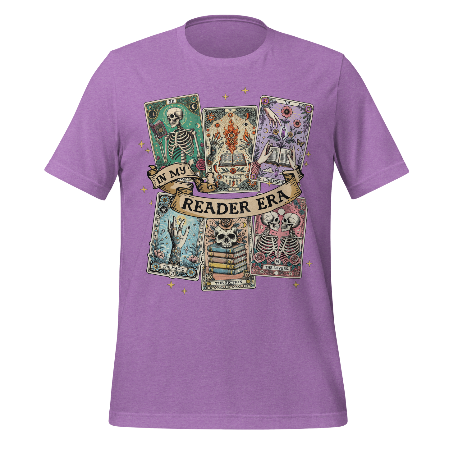 Halloween Tarot Book Club Tee - MagicMerchEmporium