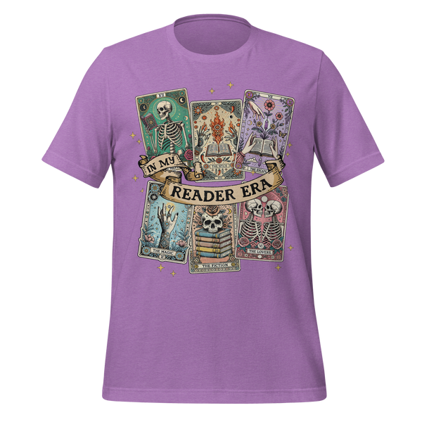 Halloween Tarot Book Club Tee in Team Purple