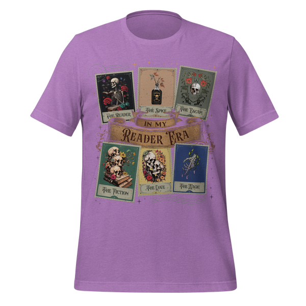 “In My Reader Era” Tarot Card Tee in Team Purple