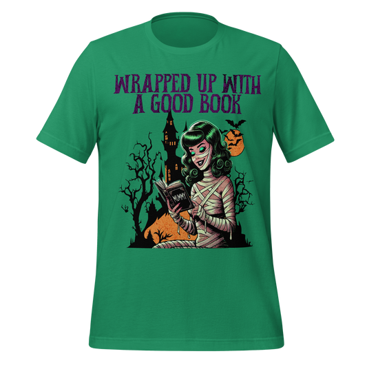 Wrapped Up with a Good Book Tee