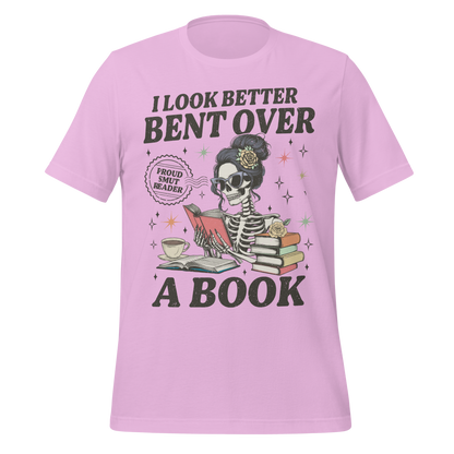 Smut Reader Skeleton Tee - MagicMerchEmporium