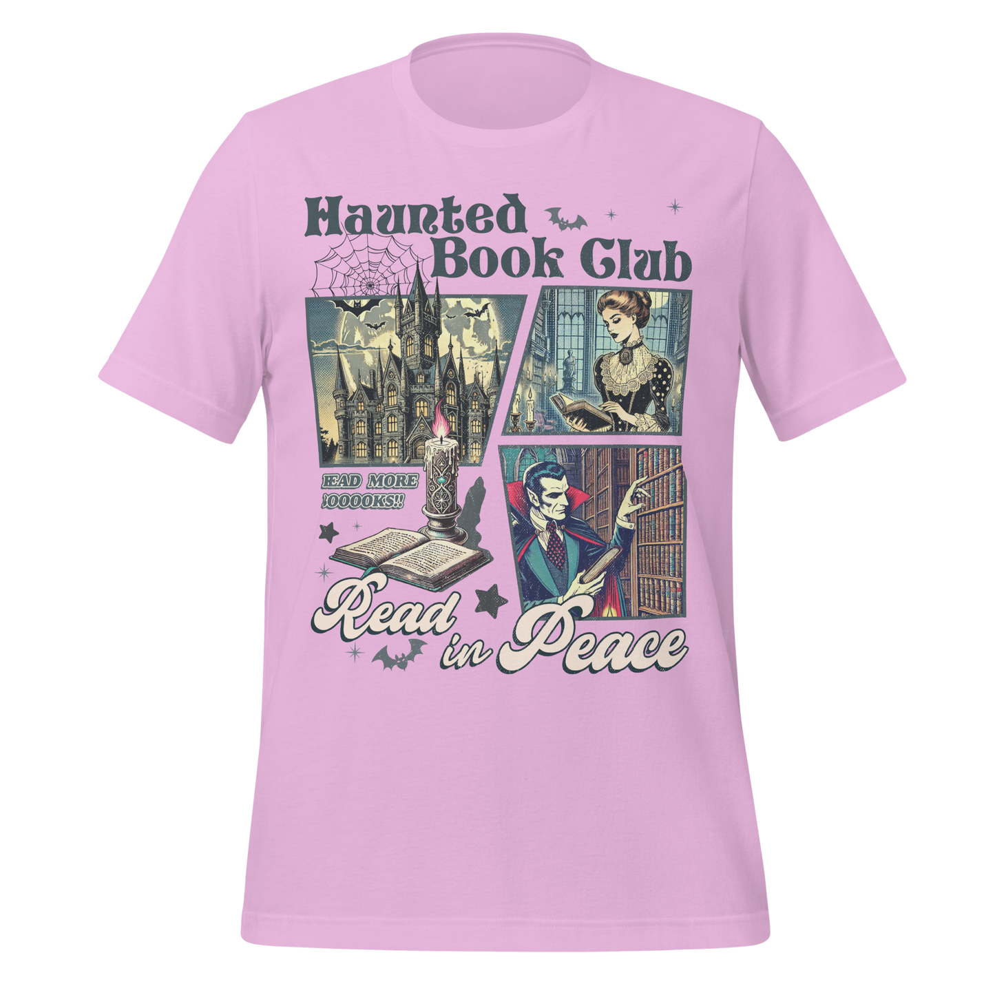 Haunted Book Club Tee - MagicMerchEmporium