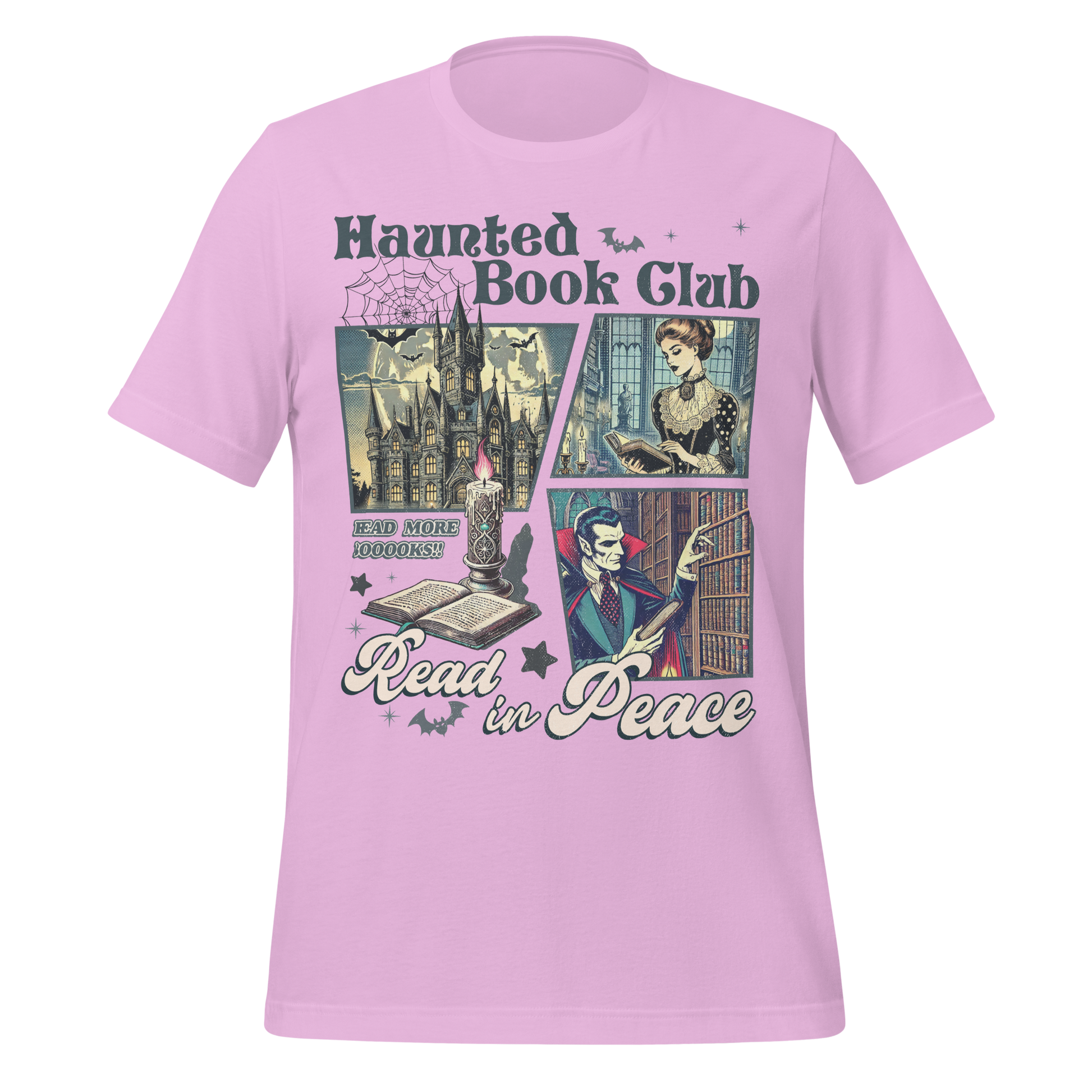 Haunted Book Club Tee - MagicMerchEmporium