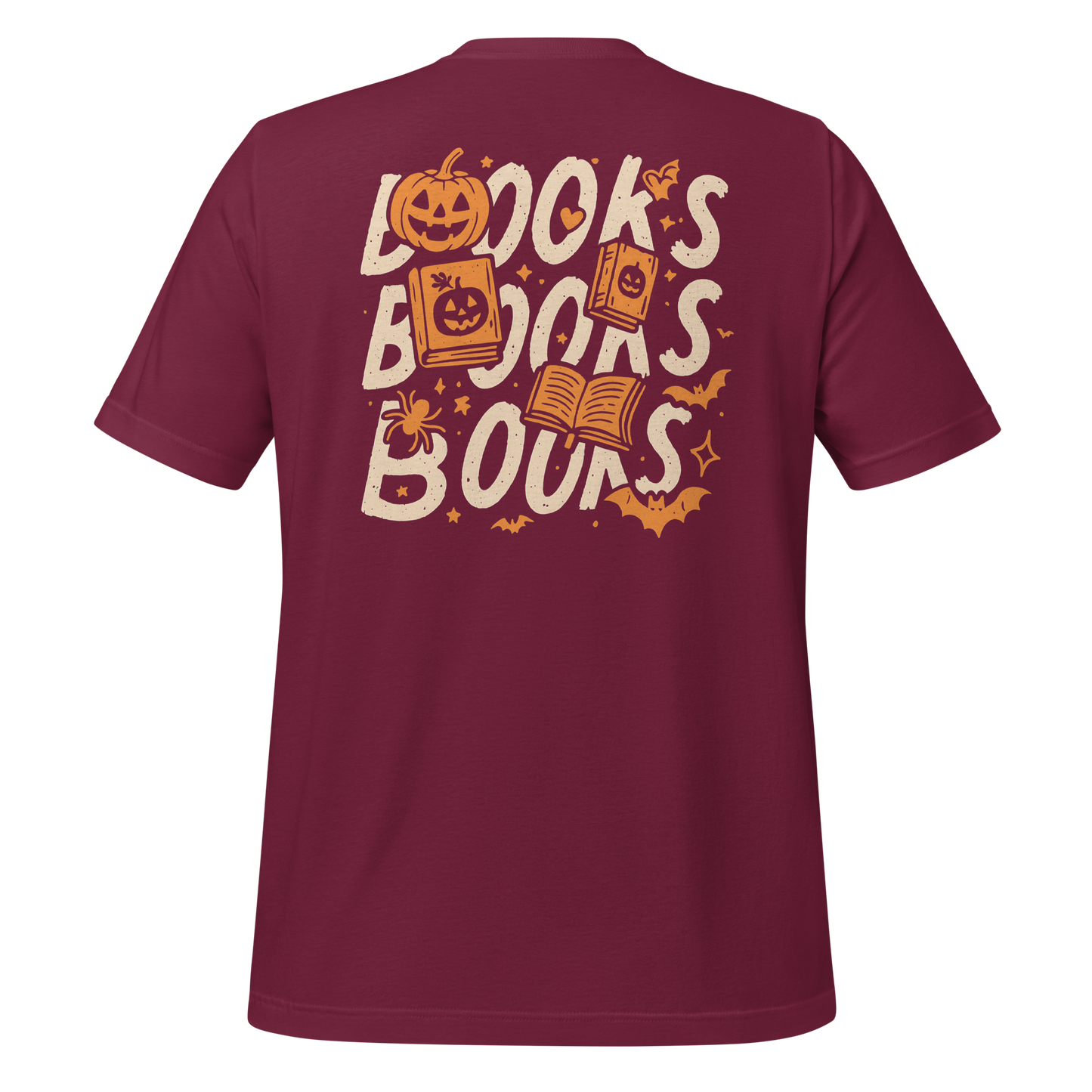 Books & Pumpkins Halloween Tee