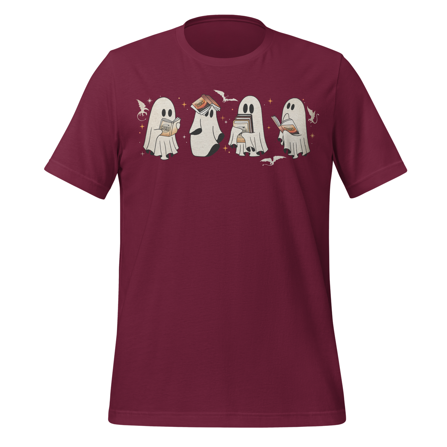Fourth Wing Ghost Book Tee