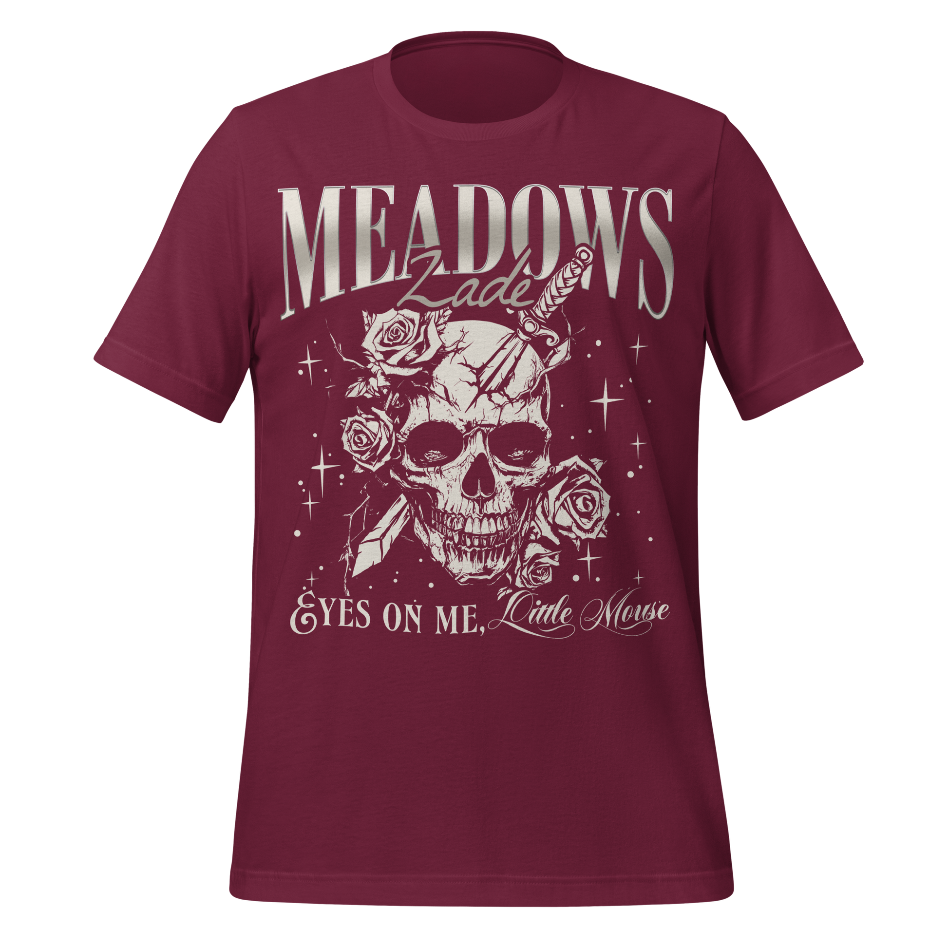 Zade Meadows Skull & Roses Tee - MagicMerchEmporium