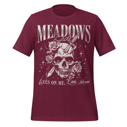 Zade Meadows Skull & Roses Tee - MagicMerchEmporium