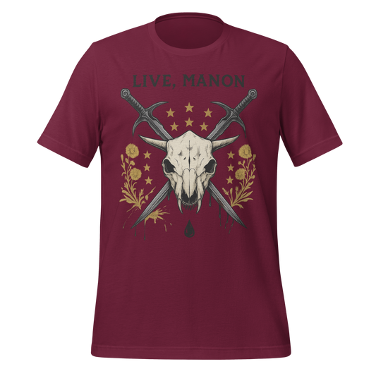 Live Manon Skull Tee