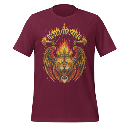Heir Of Fire Crowned Lion Tee - MagicMerchEmporium